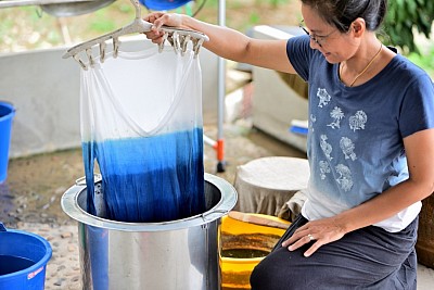 Indigo dye workshops