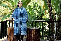 indigo clothes made by Studio Chiangdao Blue