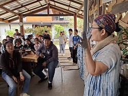 Indigo dye educational program